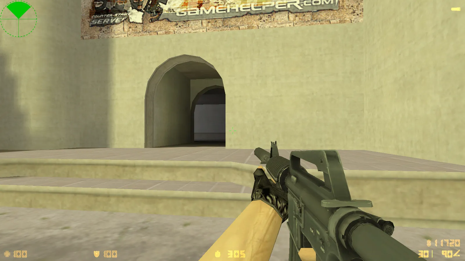 Скриншот CS 1.6 Limited — 11 модов, CS:GO оружие p_/v_/w_ модели, скины T/R, графика меню и оптимизированный config.cfg