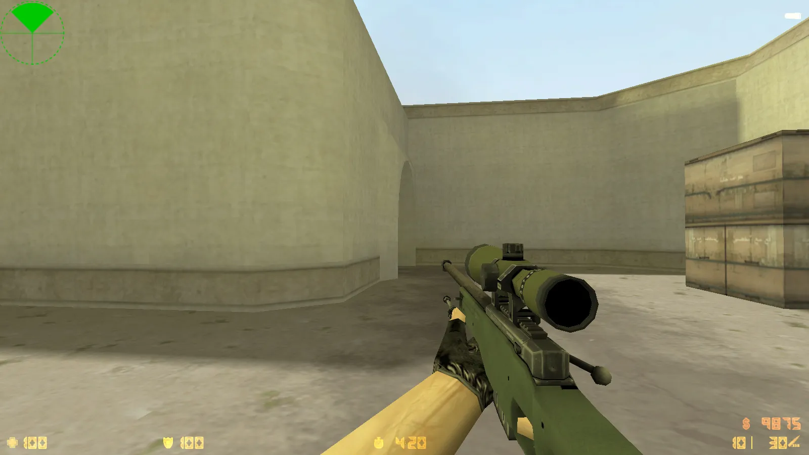 Скриншот  CS 1.6 Limited — 11 модов, CS:GO оружие p_/v_/w_ модели, скины T/R, графика меню и оптимизированный config.cfg