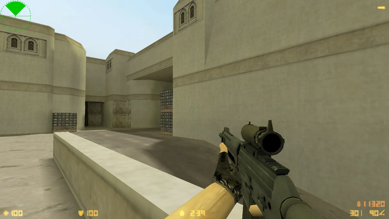 Скриншот  CS 1.6 Limited — 11 модов, CS:GO оружие p_/v_/w_ модели, скины T/R, графика меню и оптимизированный config.cfg