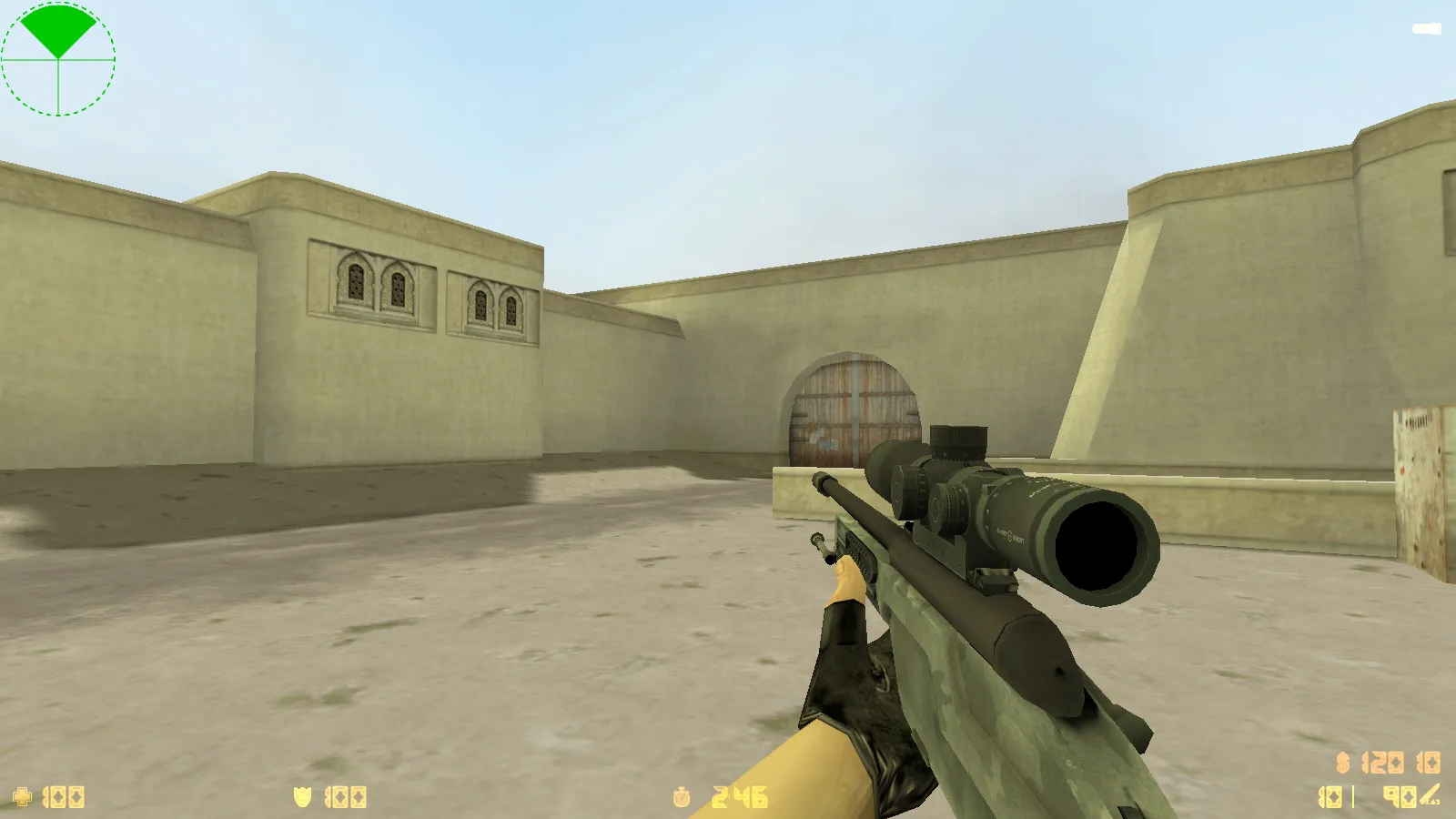 Скриншот  CS 1.6 Limited — 11 модов, CS:GO оружие p_/v_/w_ модели, скины T/R, графика меню и оптимизированный config.cfg