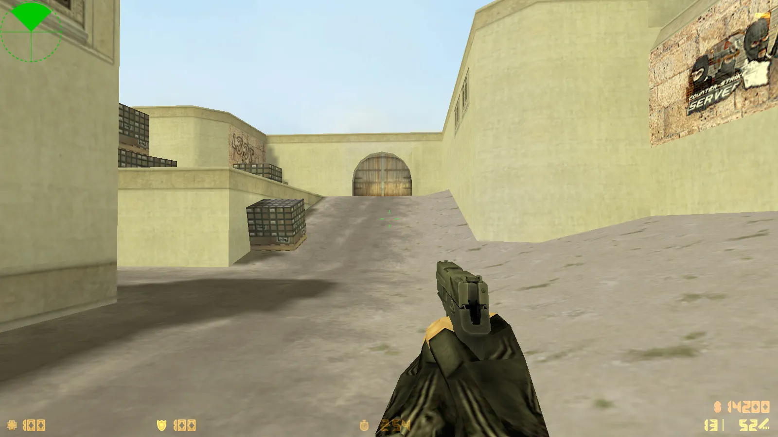 Скриншот  CS 1.6 Limited — 11 модов, CS:GO оружие p_/v_/w_ модели, скины T/R, графика меню и оптимизированный config.cfg