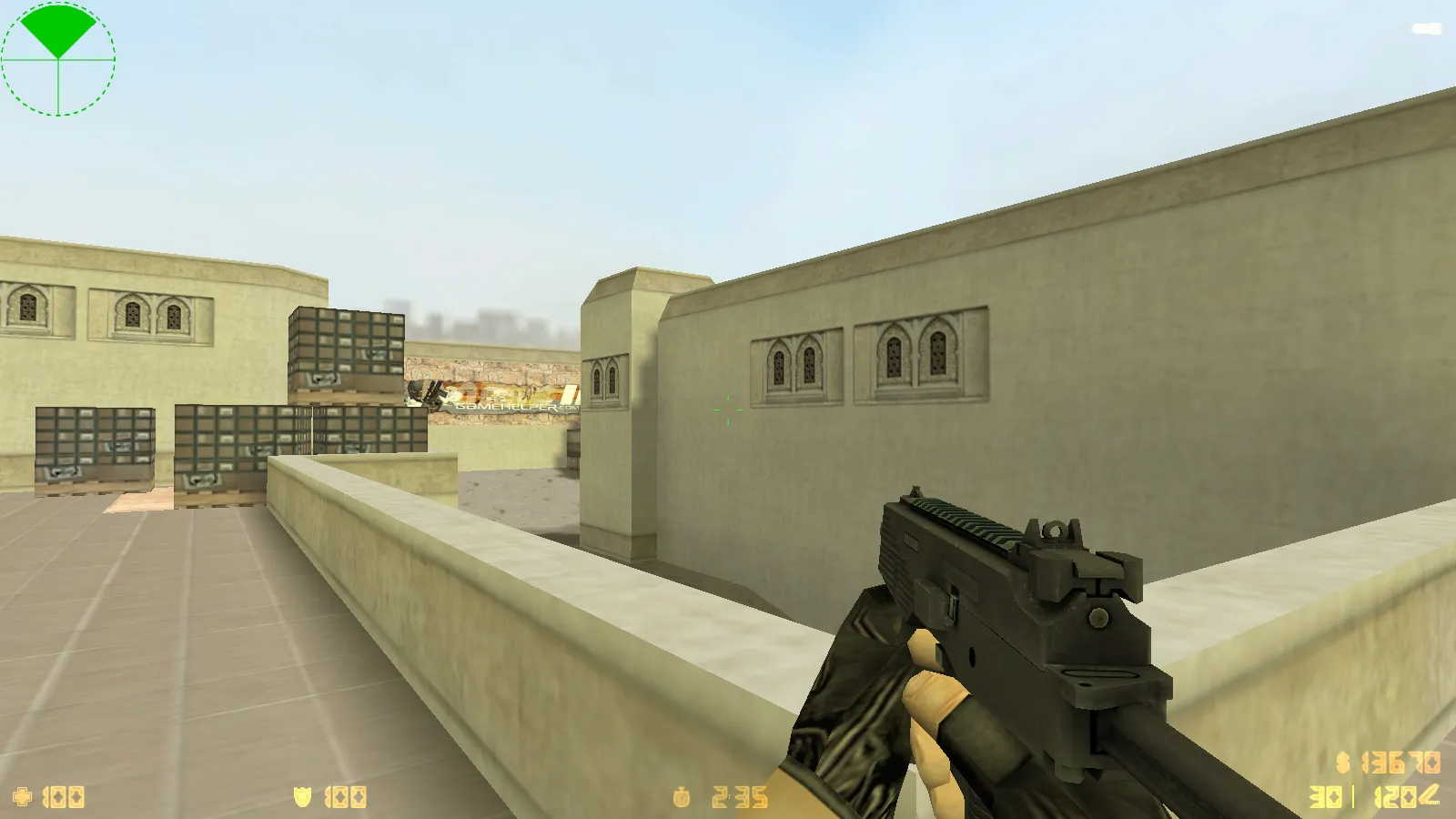 Скриншот  CS 1.6 Limited — 11 модов, CS:GO оружие p_/v_/w_ модели, скины T/R, графика меню и оптимизированный config.cfg