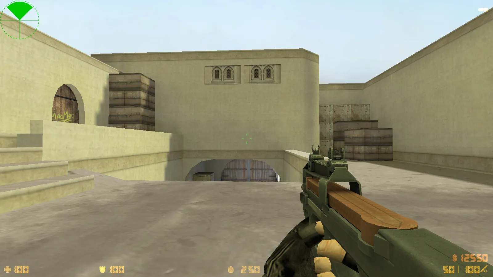 Скриншот  CS 1.6 Limited — 11 модов, CS:GO оружие p_/v_/w_ модели, скины T/R, графика меню и оптимизированный config.cfg