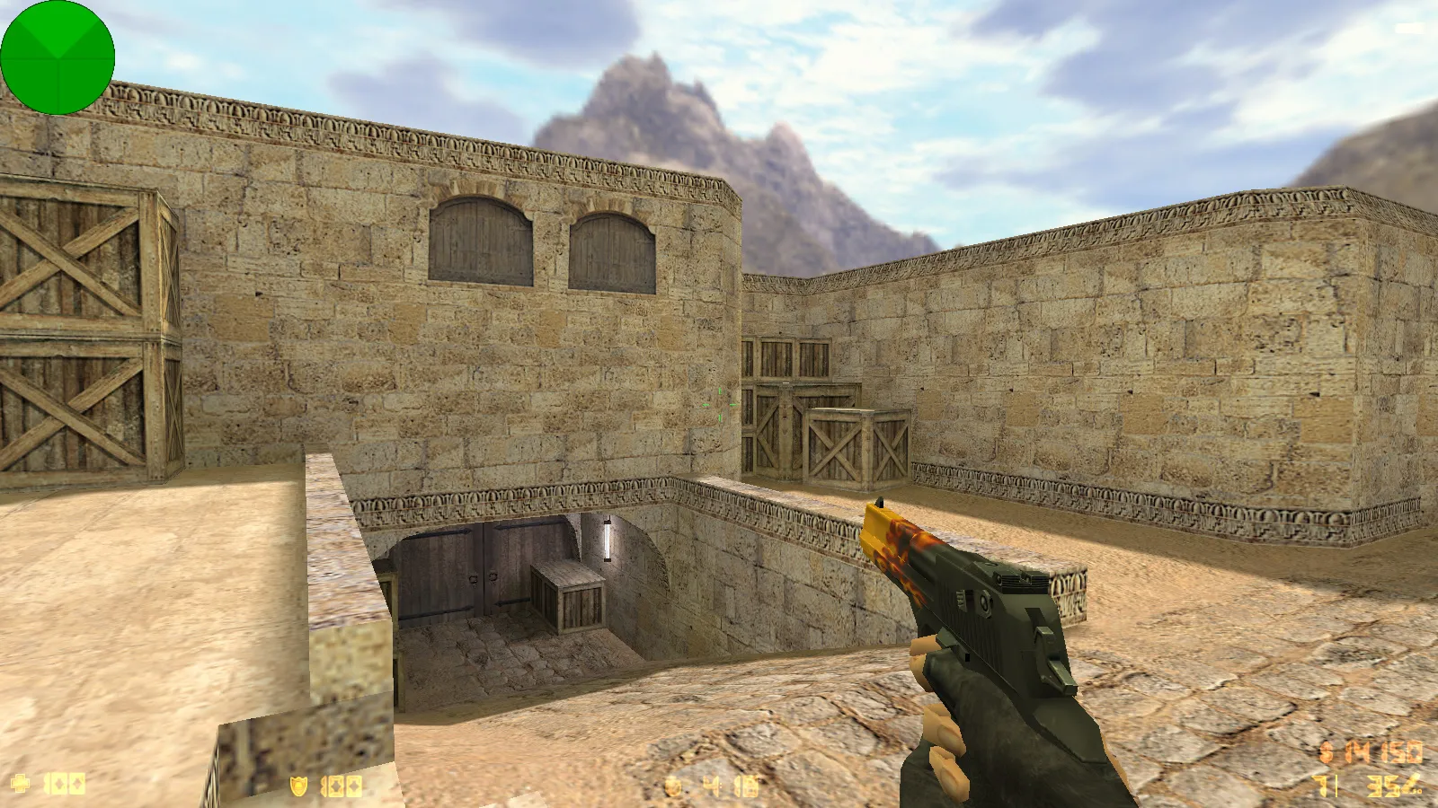 Скриншот  CS 1.6 от Лисички: сборка с 6 обновками, выбор оружия как в CS2, меню-стиль, звуки и музыка