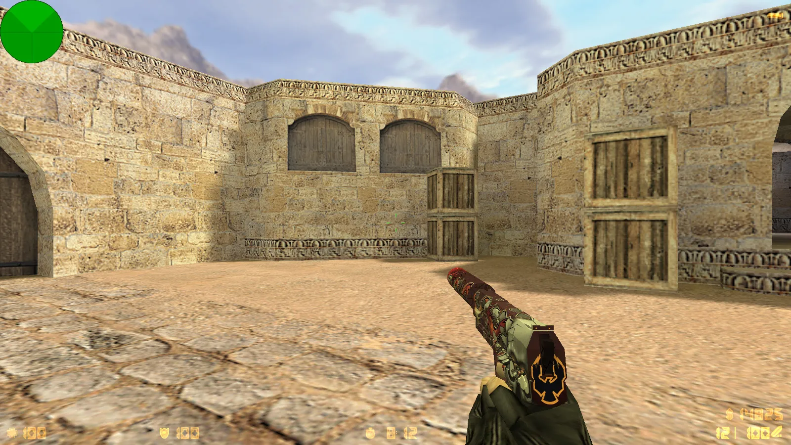 Скриншот  CS 1.6 Luminosity Gaming: скины, графика, 6 обновлений и оптимизированный конфиг для онлайн и оффлайн