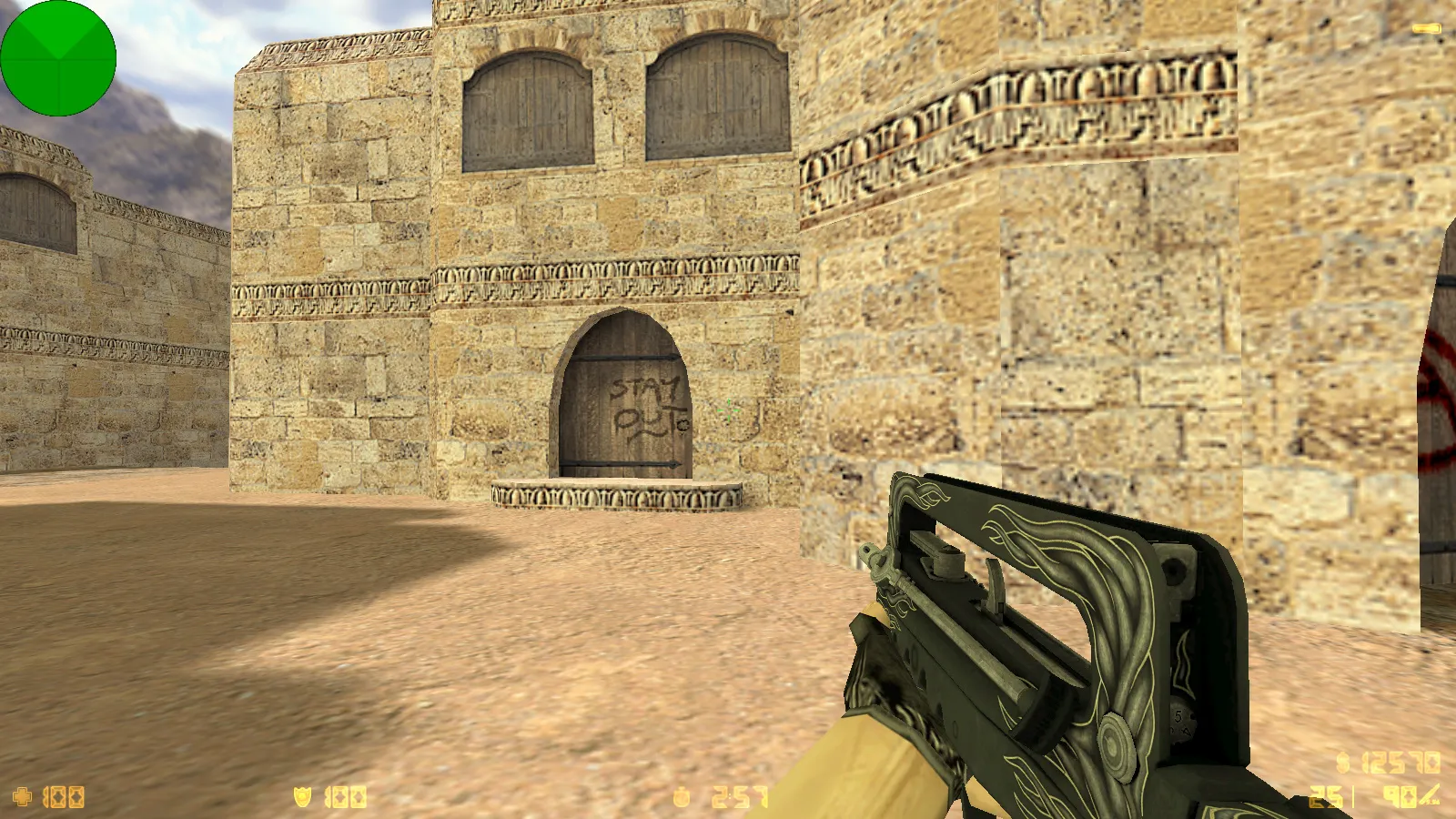 Скриншот  CS 1.6 Luminosity Gaming: скины, графика, 6 обновлений и оптимизированный конфиг для онлайн и оффлайн