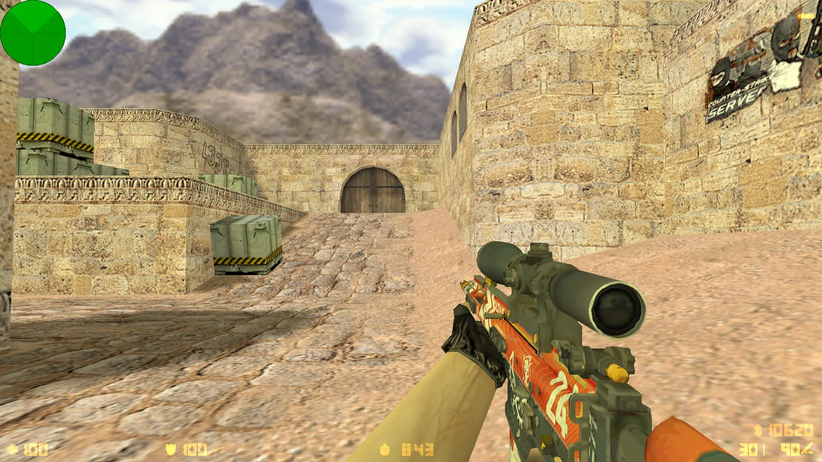 Скриншот  CS 1.6 Luminosity Gaming: скины, графика, 6 обновлений и оптимизированный конфиг для онлайн и оффлайн