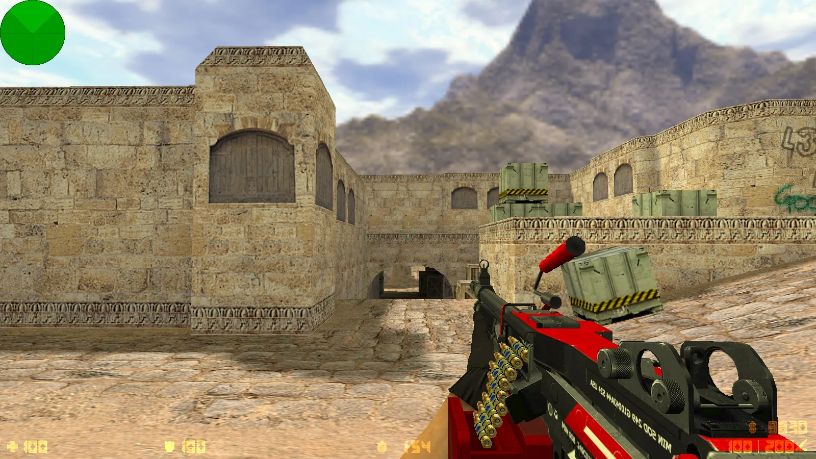 Скриншот  CS 1.6 Luminosity Gaming: скины, графика, 6 обновлений и оптимизированный конфиг для онлайн и оффлайн