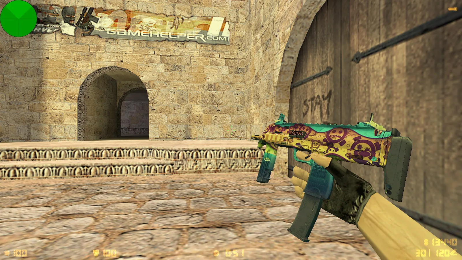 Скриншот  CS 1.6 Luminosity Gaming: скины, графика, 6 обновлений и оптимизированный конфиг для онлайн и оффлайн