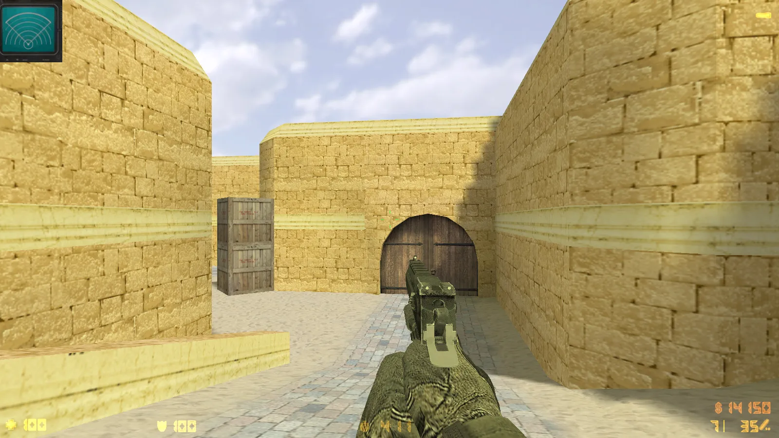 Скриншот  CS 1.6 Modern Warfare 3 — тематическая сборка с 10 новинками: модели MW3, звуки, меню и поддержка онлайн/ботов