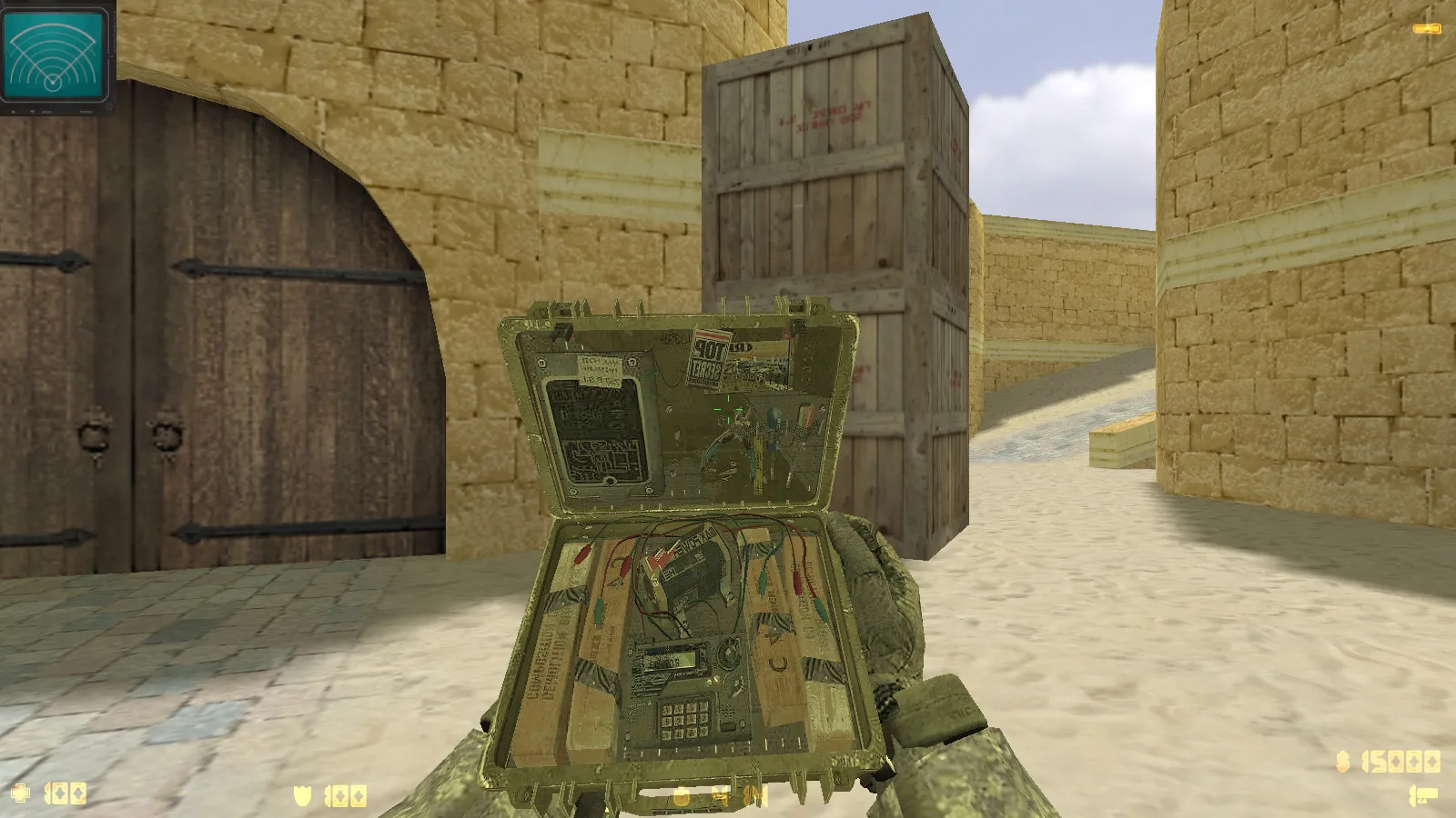 Скриншот  CS 1.6 Modern Warfare 3 — тематическая сборка с 10 новинками: модели MW3, звуки, меню и поддержка онлайн/ботов