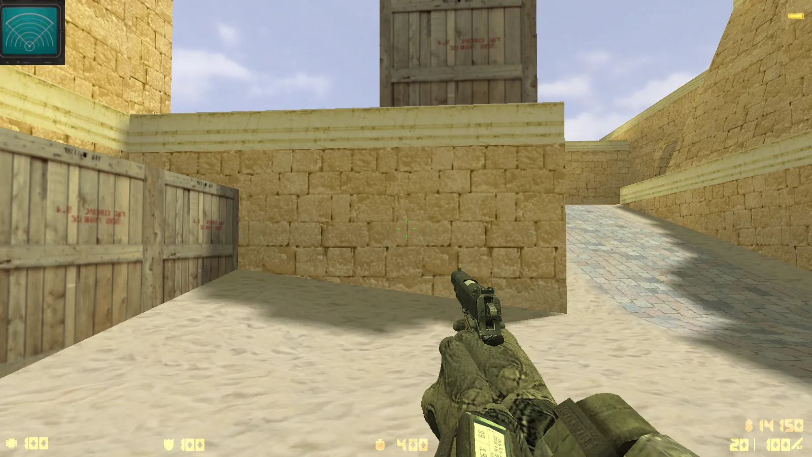 Скриншот  CS 1.6 Modern Warfare 3 — тематическая сборка с 10 новинками: модели MW3, звуки, меню и поддержка онлайн/ботов