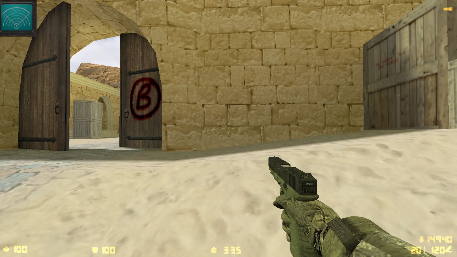 Скриншот  CS 1.6 Modern Warfare 3 — тематическая сборка с 10 новинками: модели MW3, звуки, меню и поддержка онлайн/ботов