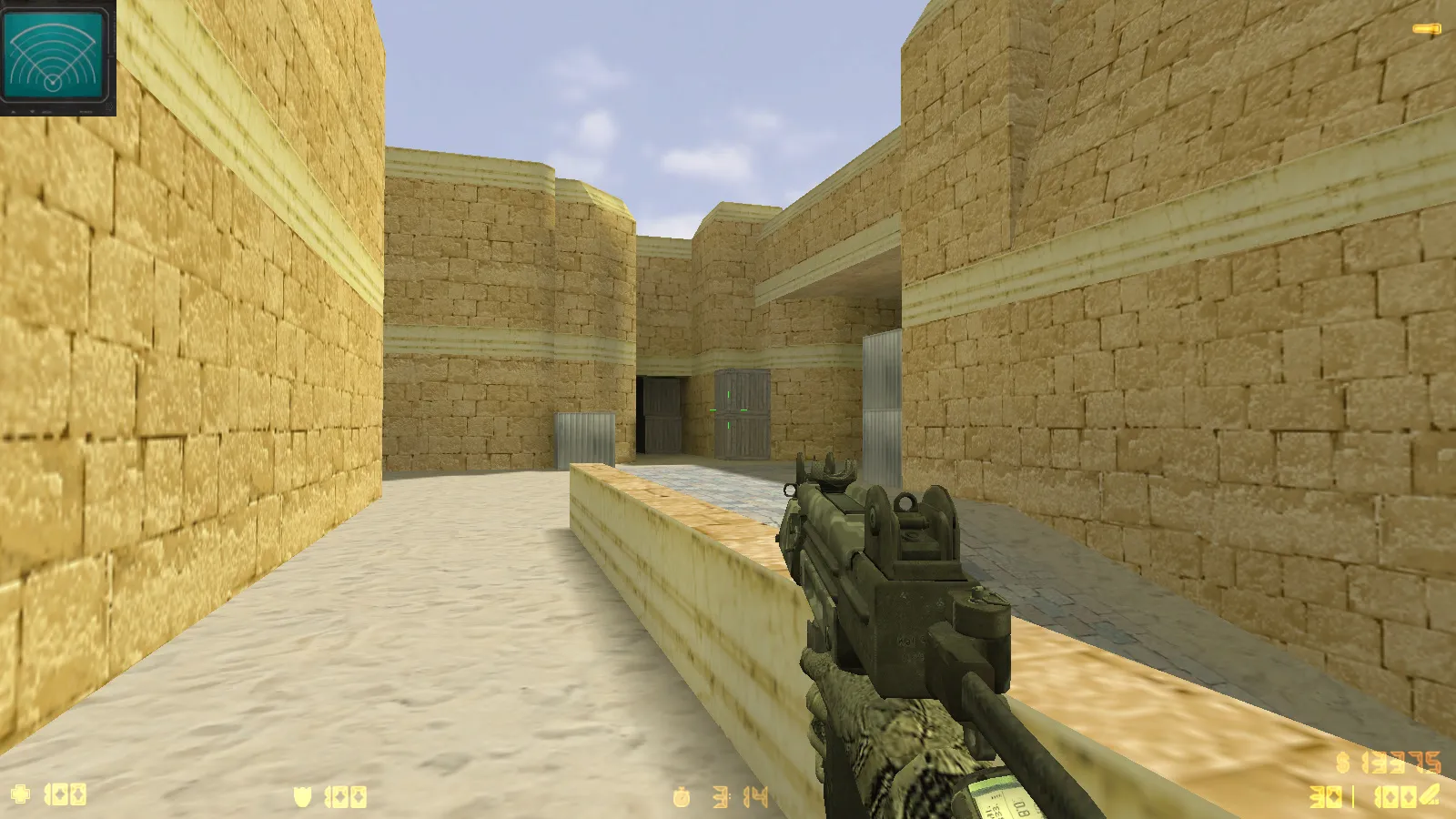 Скриншот  CS 1.6 Modern Warfare 3 — тематическая сборка с 10 новинками: модели MW3, звуки, меню и поддержка онлайн/ботов