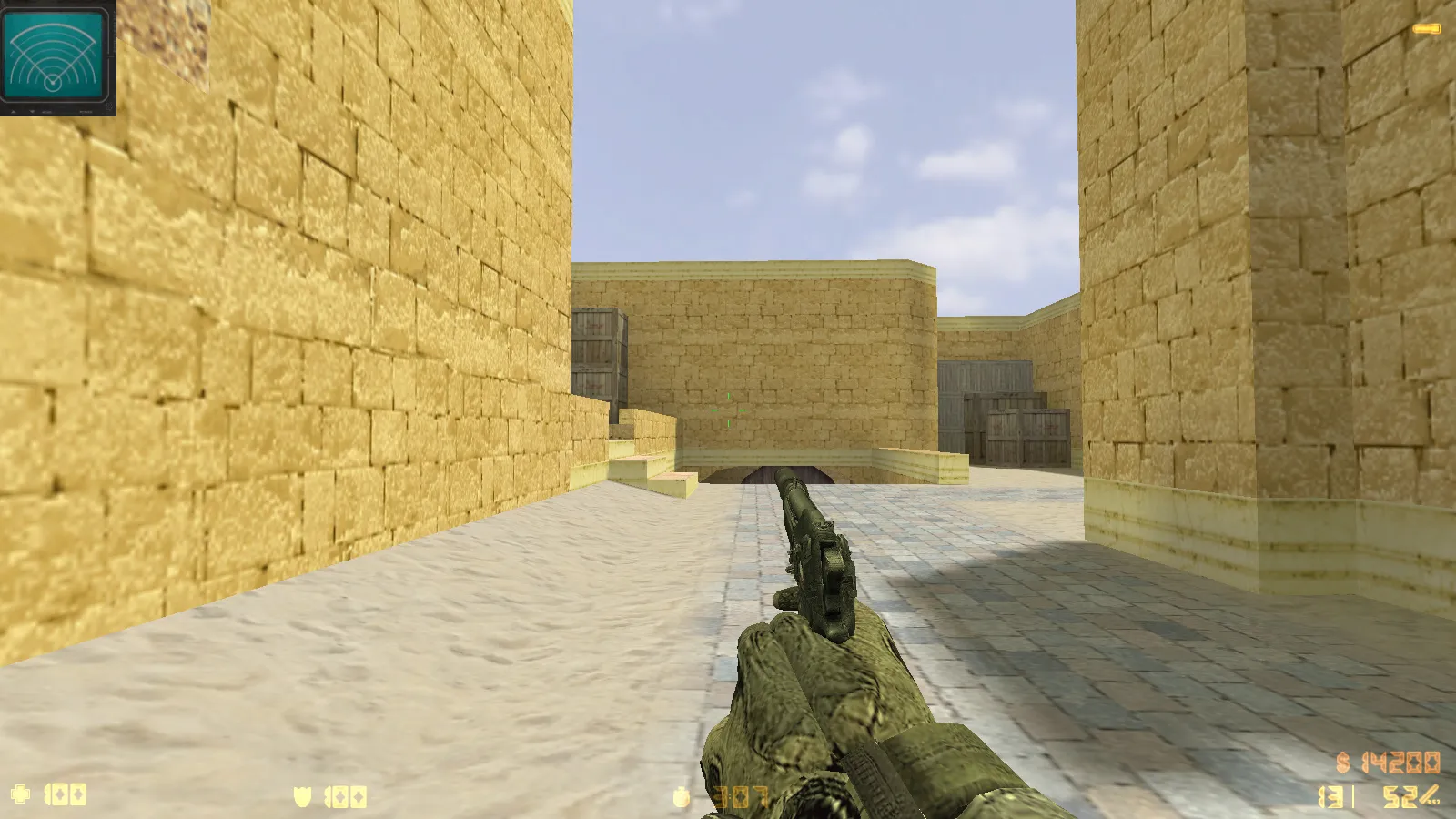 Скриншот  CS 1.6 Modern Warfare 3 — тематическая сборка с 10 новинками: модели MW3, звуки, меню и поддержка онлайн/ботов