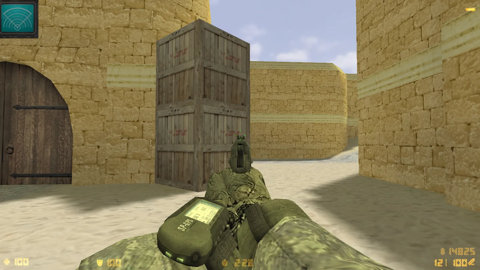 Скриншот  CS 1.6 Modern Warfare 3 — тематическая сборка с 10 новинками: модели MW3, звуки, меню и поддержка онлайн/ботов