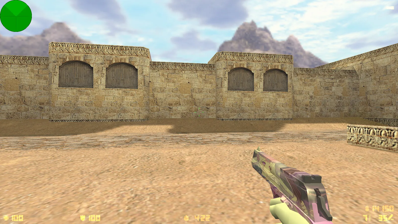 Скриншот  CS 1.6 от Makedonskiy: блогерская сборка с 6 улучшениями, темным меню, аниме-скинами и оптимизированным конфигом