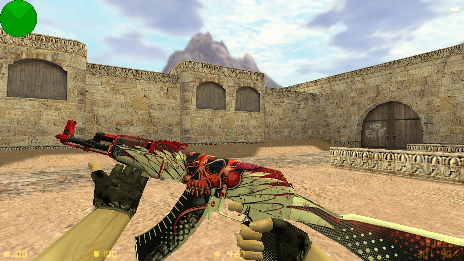 Скриншот CS 1.6 от Maks Show: блогерская сборка с 8 новшествами, скины, тема меню, звуки и оптимизированный конфиг