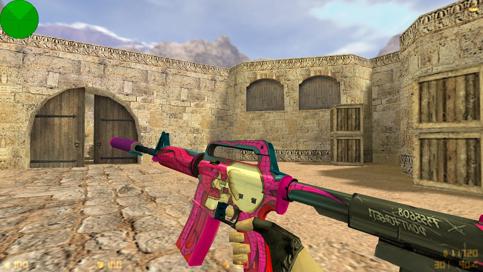 Скриншот CS 1.6 от Maks Show: блогерская сборка с 8 новшествами, скины, тема меню, звуки и оптимизированный конфиг