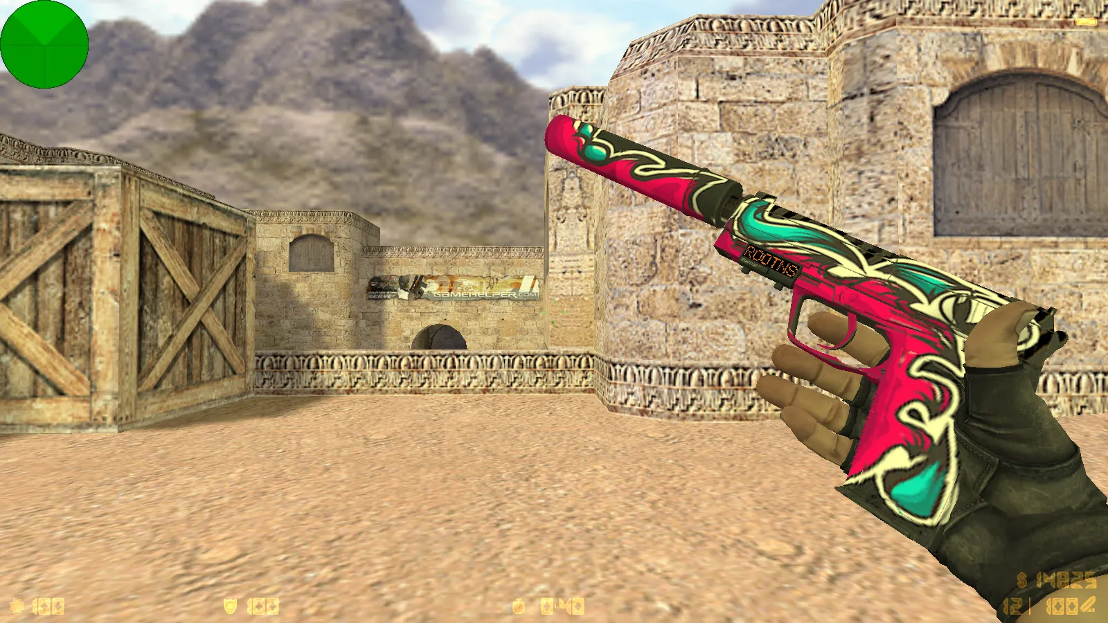 Скриншот  CS 1.6 от Maks Show: блогерская сборка с 8 новшествами, скины, тема меню, звуки и оптимизированный конфиг