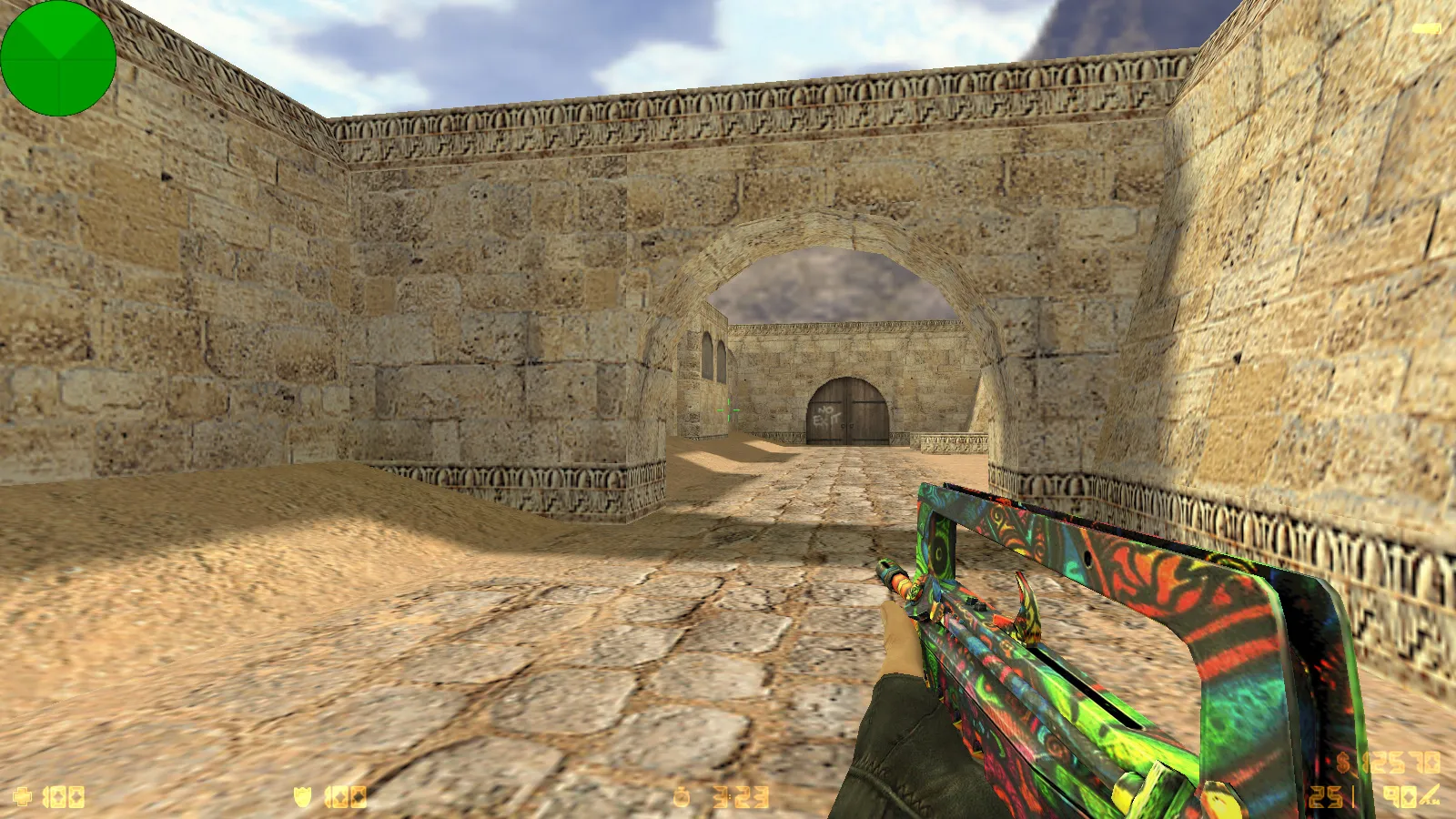 Скриншот  CS 1.6 от Maks Show: блогерская сборка с 8 новшествами, скины, тема меню, звуки и оптимизированный конфиг