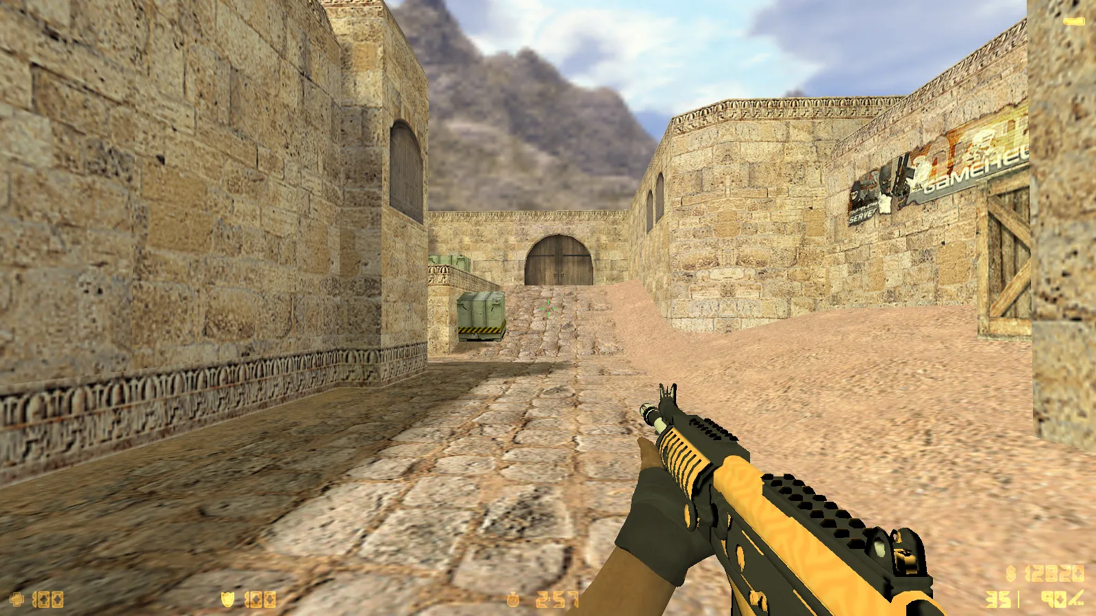 Скриншот  CS 1.6 от Maks Show: блогерская сборка с 8 новшествами, скины, тема меню, звуки и оптимизированный конфиг