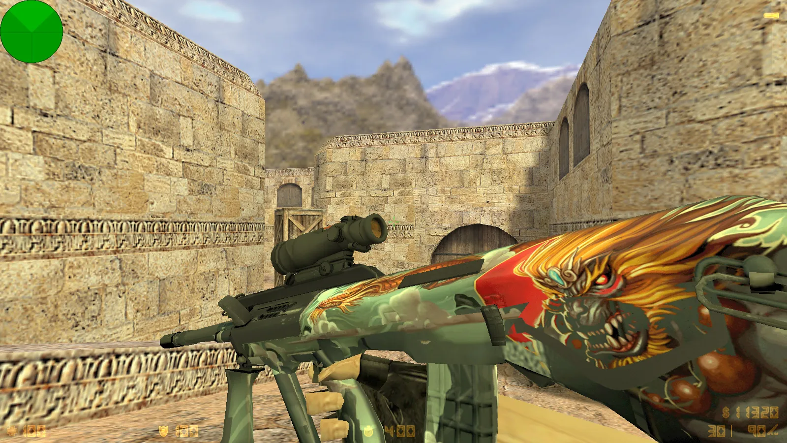 Скриншот  CS 1.6 от Maks Show: блогерская сборка с 8 новшествами, скины, тема меню, звуки и оптимизированный конфиг