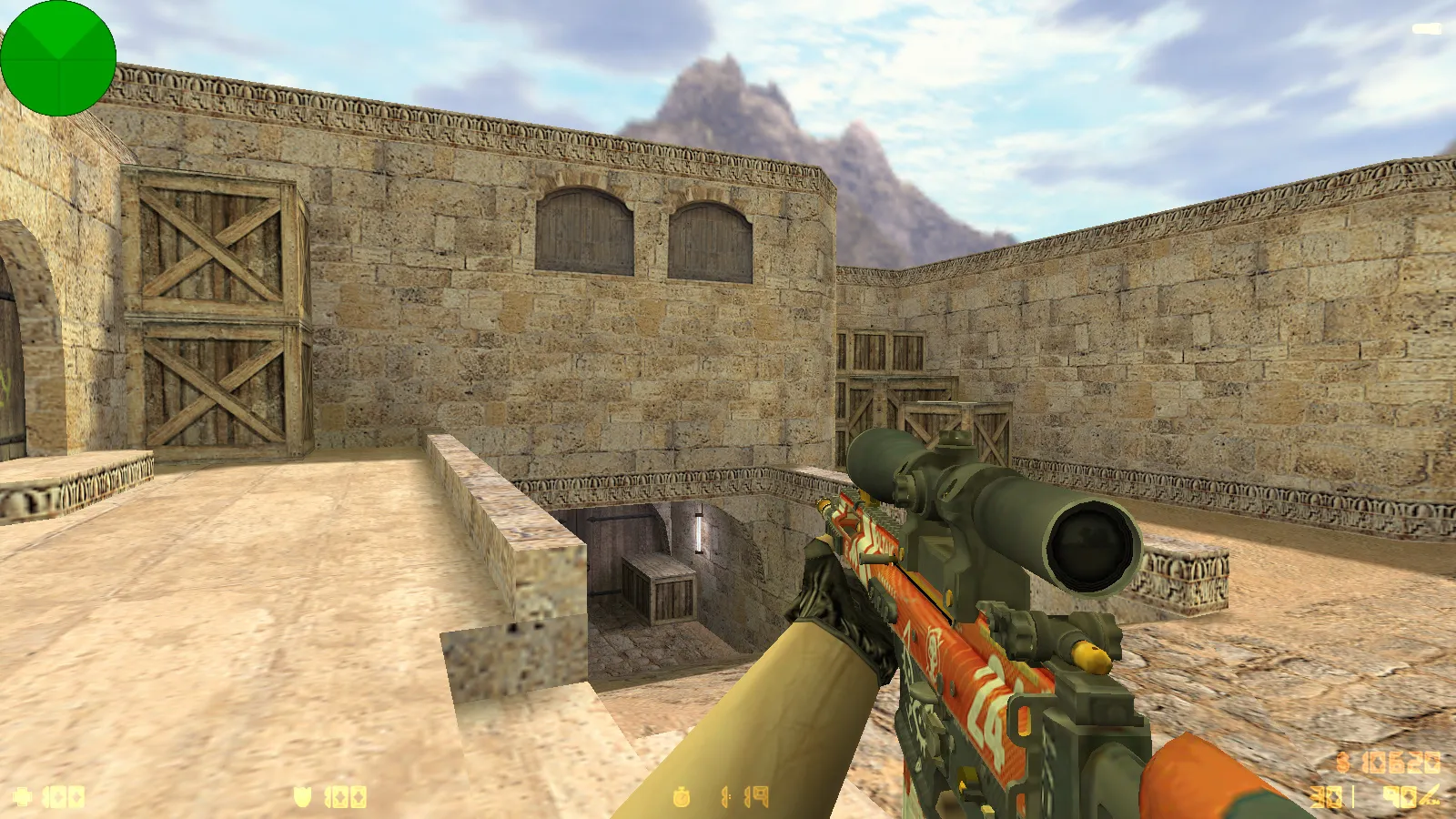 Скриншот  CS 1.6 от Maks Show: блогерская сборка с 8 новшествами, скины, тема меню, звуки и оптимизированный конфиг