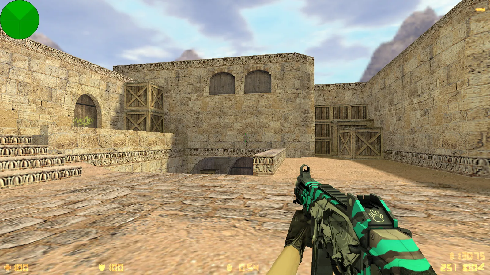 Скриншот  CS 1.6 от Maks Show: блогерская сборка с 8 новшествами, скины, тема меню, звуки и оптимизированный конфиг