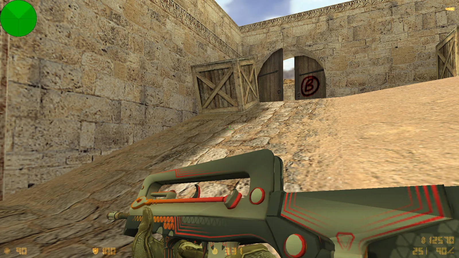 Скриншот  CS 1.6 от Малого: блогерская сборка с скинами, черным меню и оптимизированным config.cfg