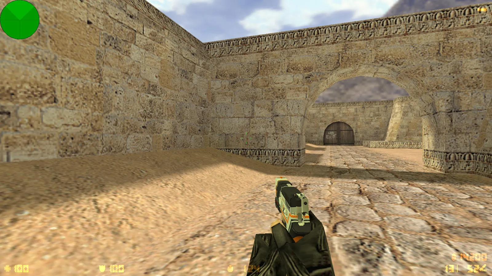 Скриншот  CS 1.6 от Малого: блогерская сборка с скинами, черным меню и оптимизированным config.cfg