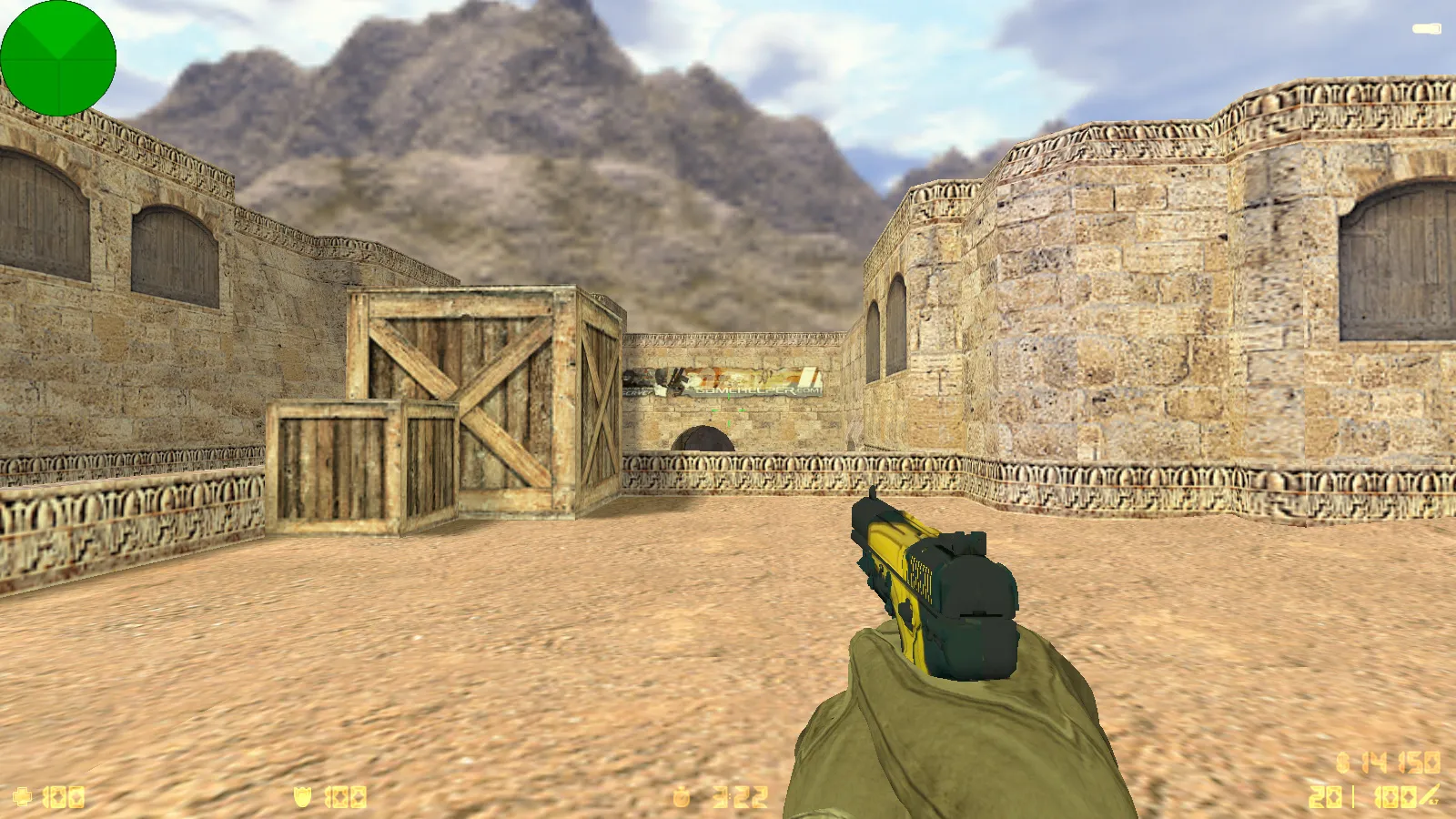 Скриншот  CS 1.6 от Малого: блогерская сборка с скинами, черным меню и оптимизированным config.cfg