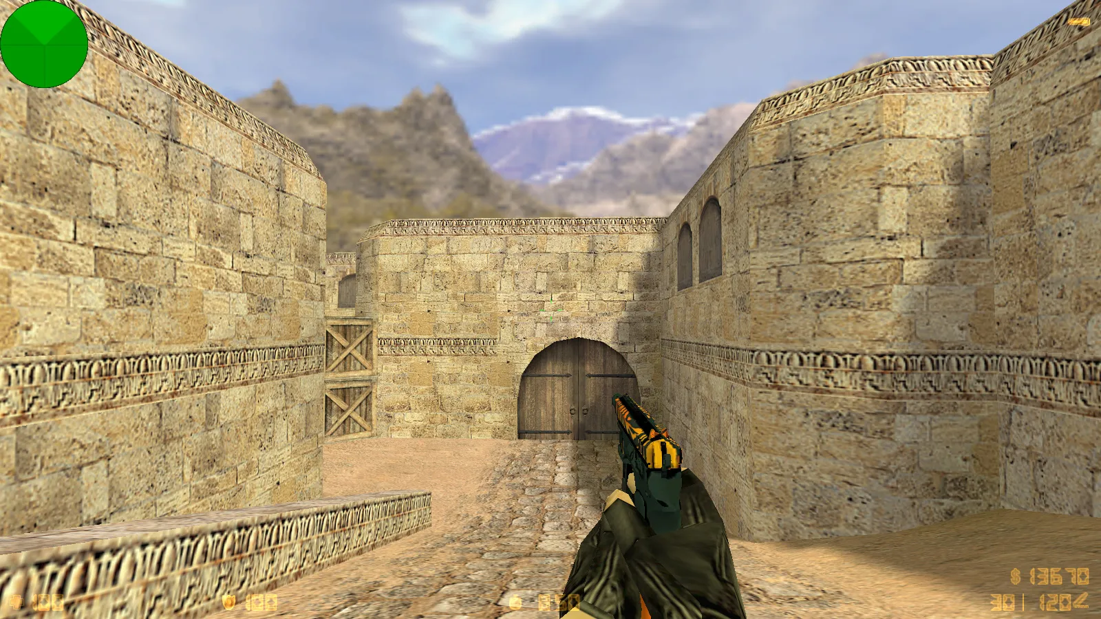 Скриншот  CS 1.6 от Малого: блогерская сборка с скинами, черным меню и оптимизированным config.cfg