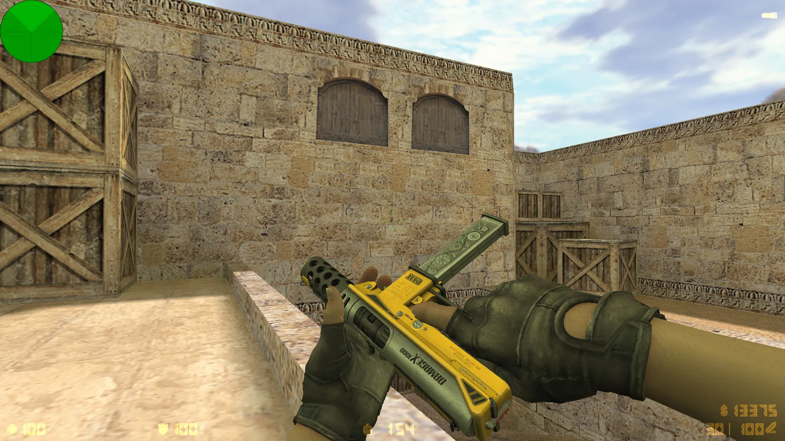 Скриншот  CS 1.6 от Малого: блогерская сборка с скинами, черным меню и оптимизированным config.cfg