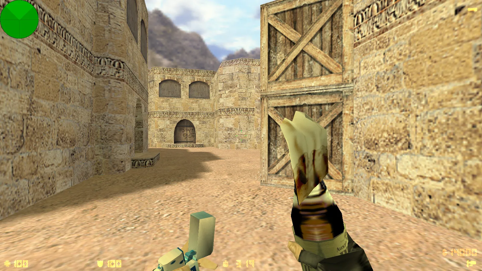 Скриншот  CS 1.6 от Малого: блогерская сборка с скинами, черным меню и оптимизированным config.cfg