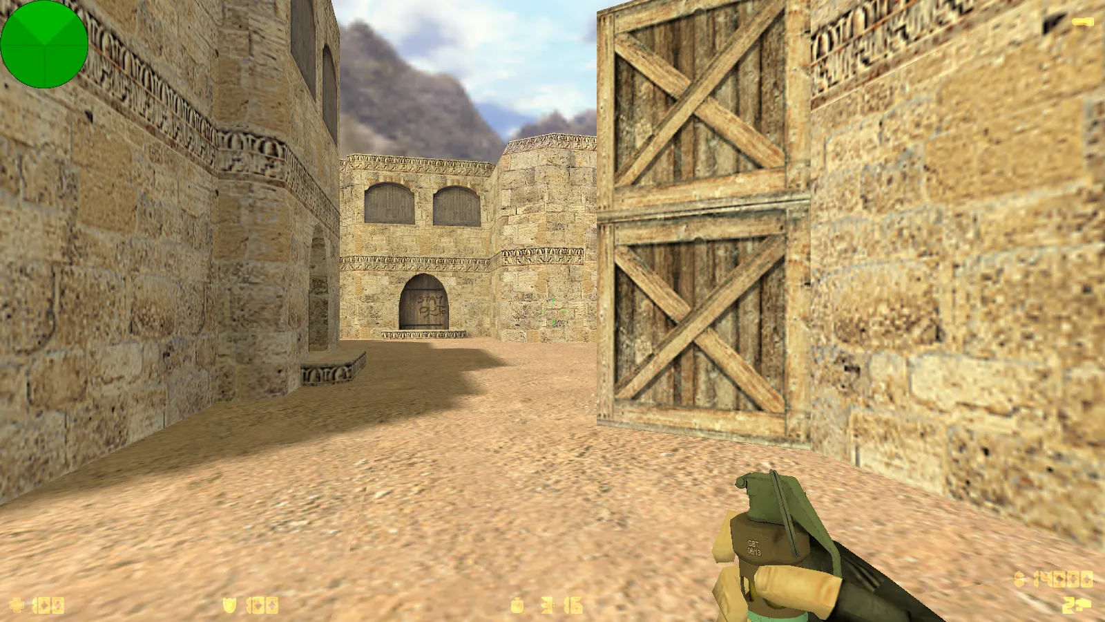 Скриншот  CS 1.6 от Малого: блогерская сборка с скинами, черным меню и оптимизированным config.cfg