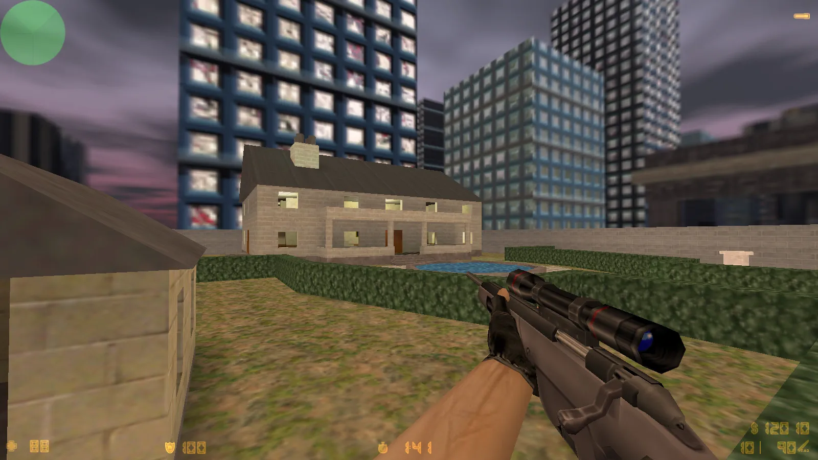 Скриншот CS 1.6 со всеми картами: тематические моды, боты, локалка и полный набор карт