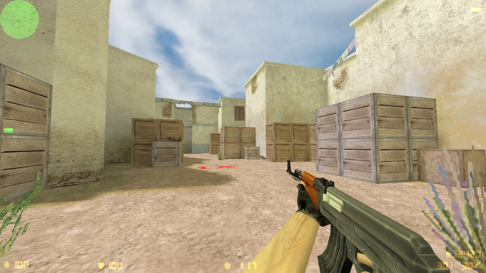 Скриншот  CS 1.6 со всеми картами: тематические моды, боты, локалка и полный набор карт