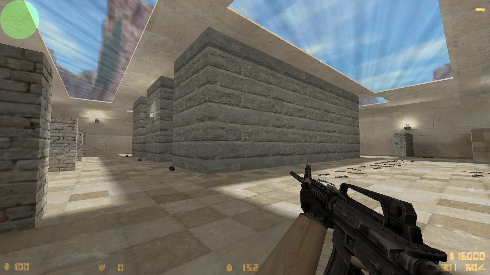 Скриншот  CS 1.6 со всеми картами: тематические моды, боты, локалка и полный набор карт