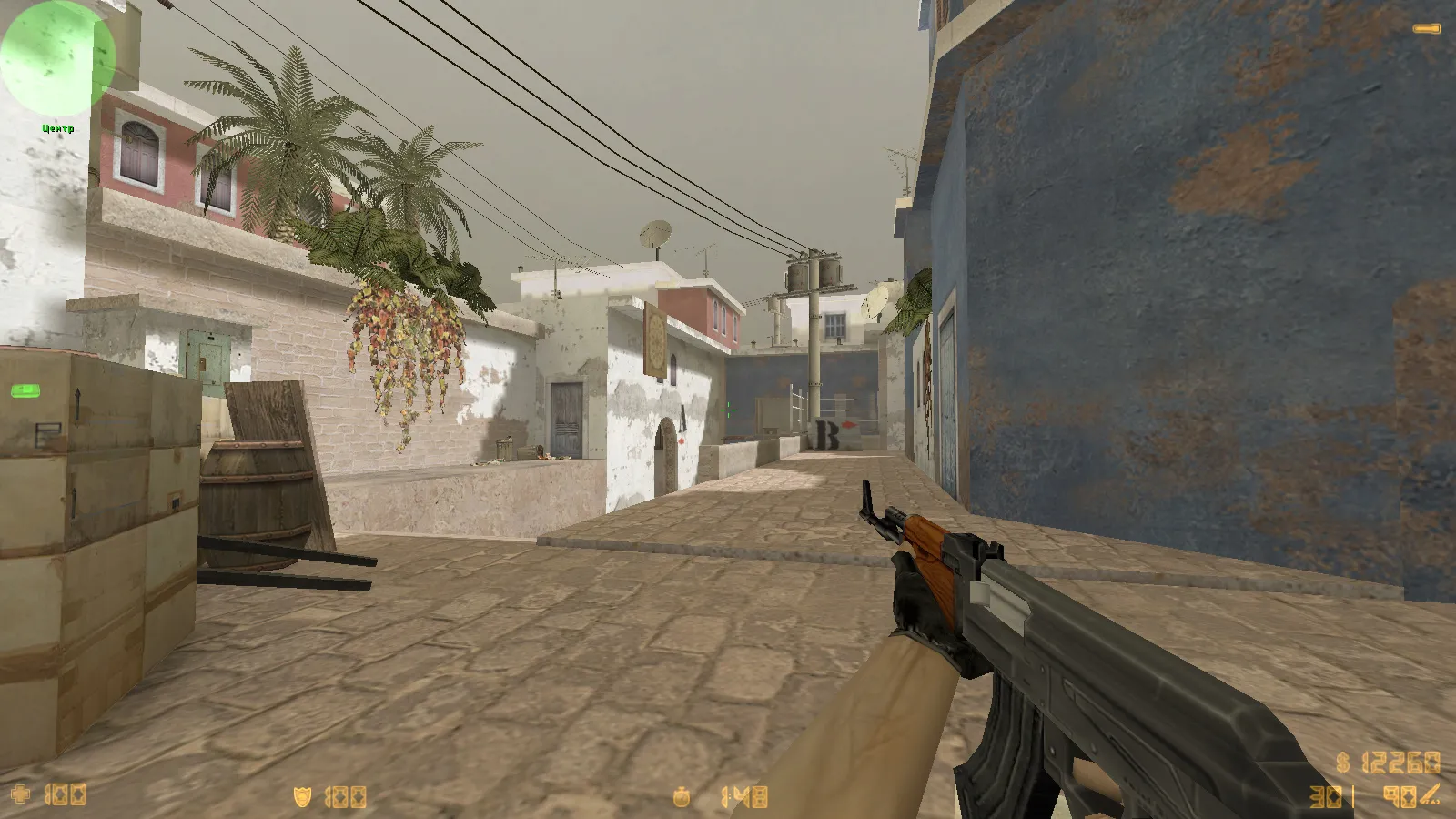 Скриншот  CS 1.6 со всеми картами: тематические моды, боты, локалка и полный набор карт