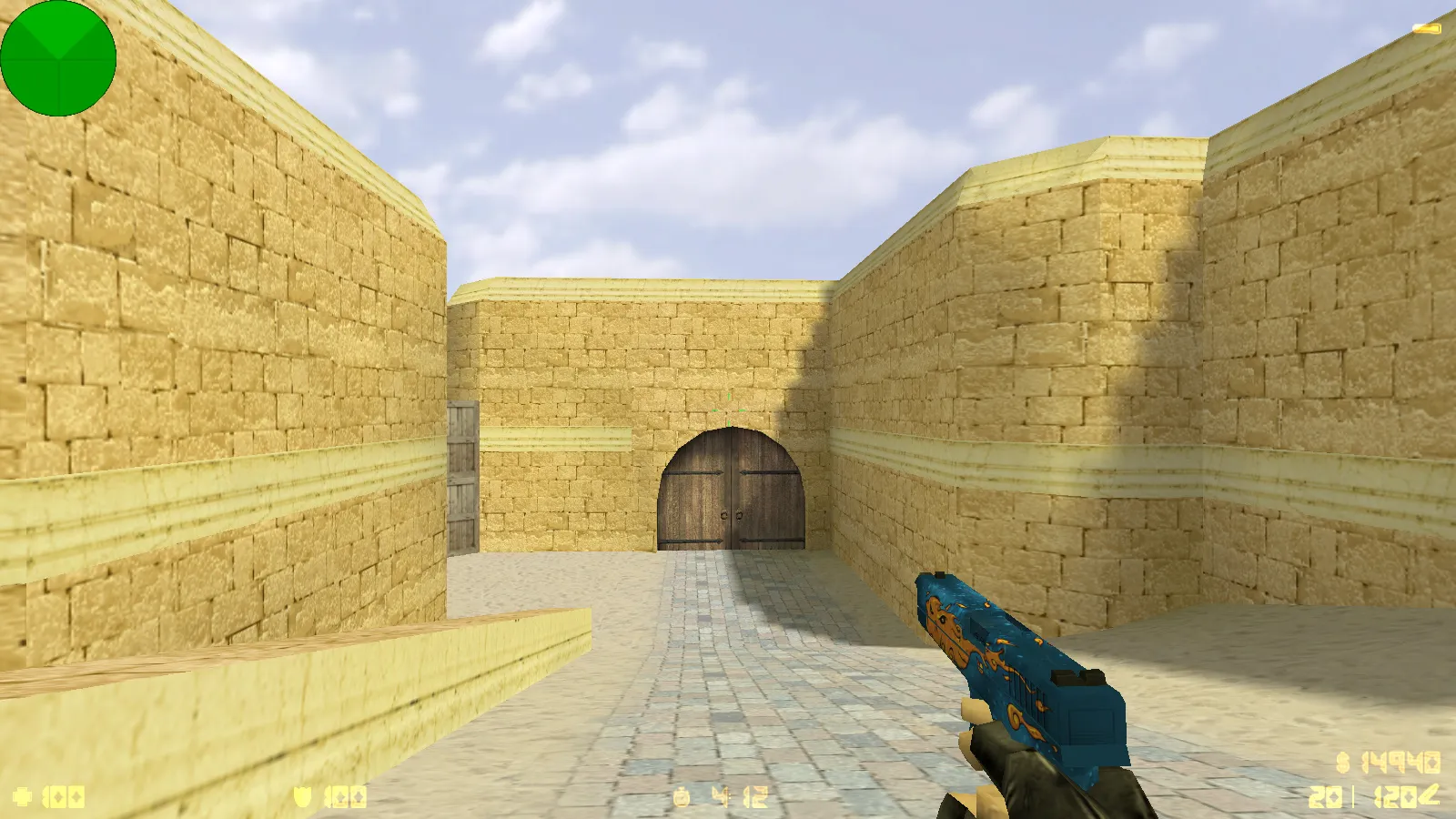 Скриншот  CS 1.6 от Максайда: блогерская сборка с 10 апгрейдами, скинами, красно-синими моделями, темным меню и оптимизированным конфигом