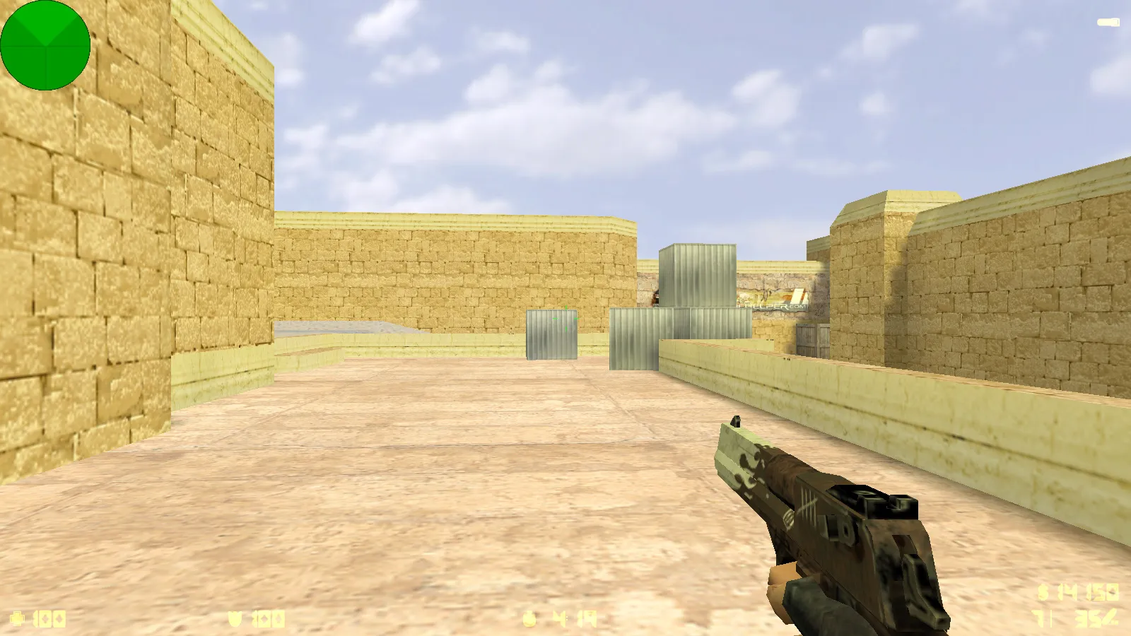 Скриншот  CS 1.6 от Mars — сборка с 10 скинами CS2, красно-синими моделями, черным меню и оптимизированным конфигом