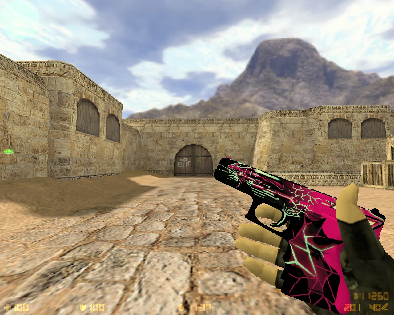 Скриншот  CS 1.6 от Макса Нормала — блогерская сборка: скины, темная тема меню, конфиг, музыка и звуки