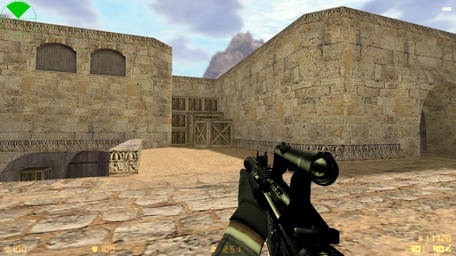 Скриншот CS 1.6 Mayhem — сборка с 29 v_/p_/w_ оружием, черные рукава, перчатки и оптимизированный конфиг