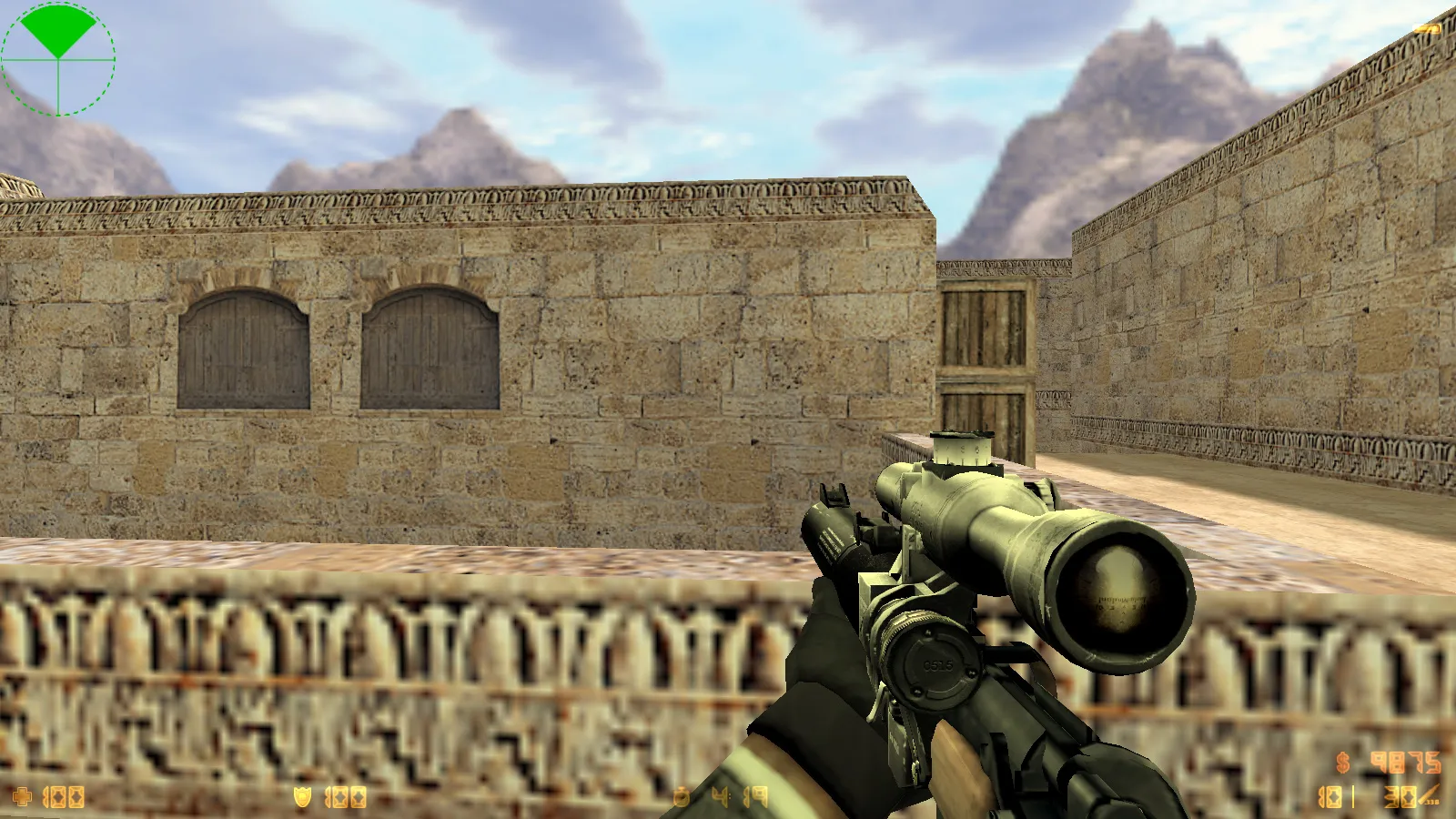 Скриншот  CS 1.6 Mayhem — сборка с 29 v_/p_/w_ оружием, черные рукава, перчатки и оптимизированный конфиг