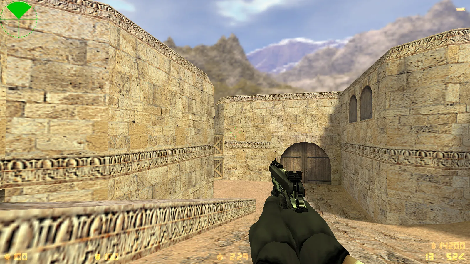 Скриншот  CS 1.6 Mayhem — сборка с 29 v_/p_/w_ оружием, черные рукава, перчатки и оптимизированный конфиг