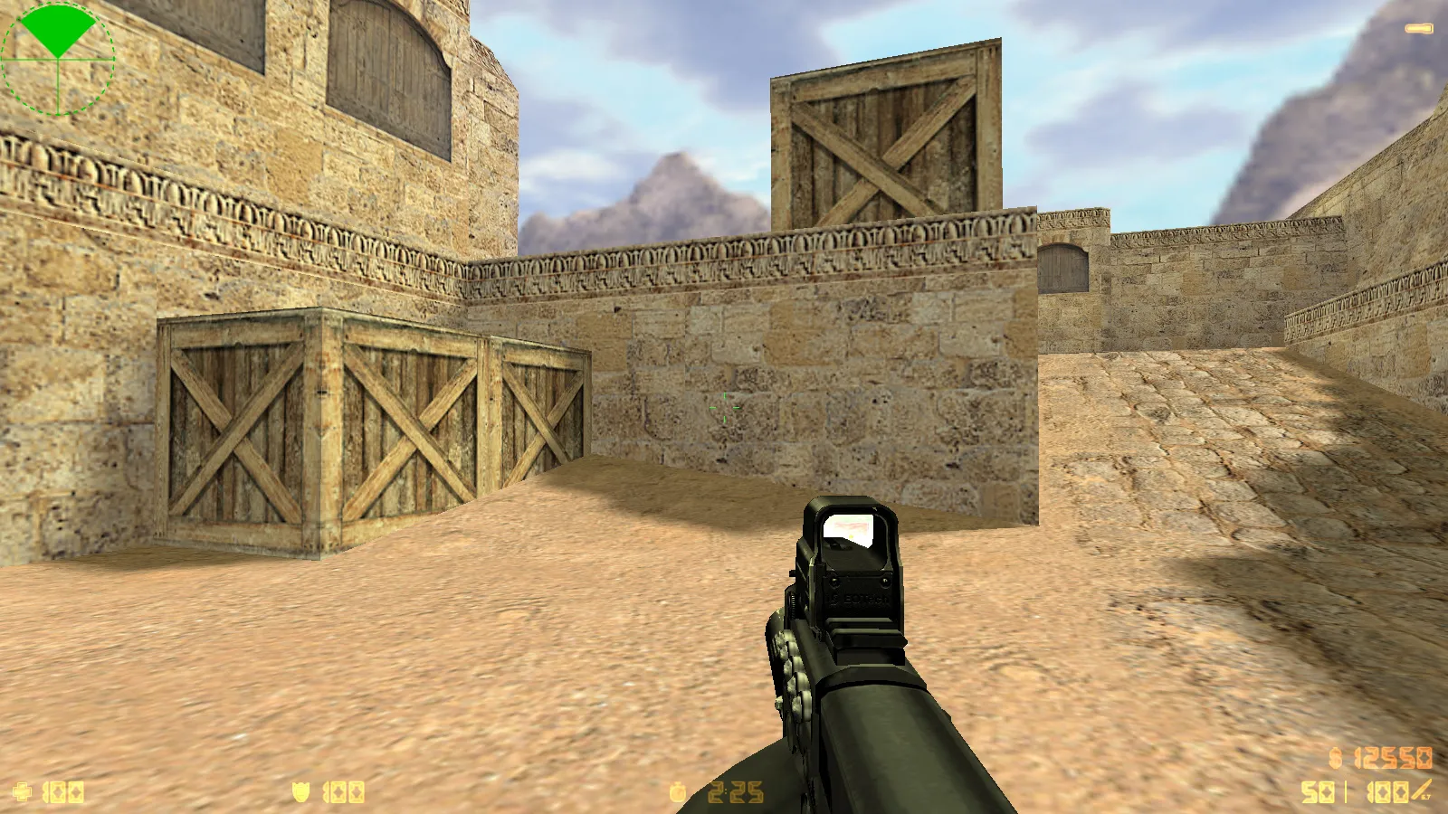 Скриншот  CS 1.6 Mayhem — сборка с 29 v_/p_/w_ оружием, черные рукава, перчатки и оптимизированный конфиг