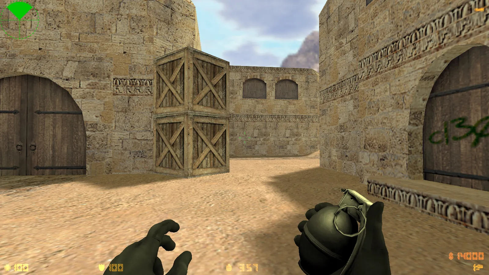 Скриншот  CS 1.6 Mayhem — сборка с 29 v_/p_/w_ оружием, черные рукава, перчатки и оптимизированный конфиг