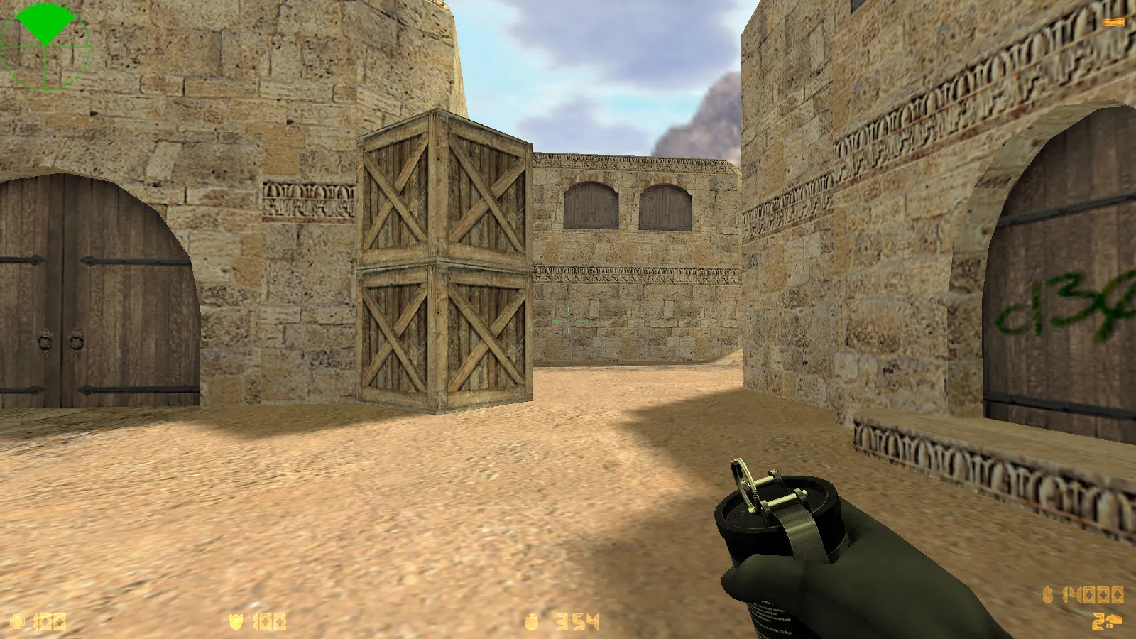 Скриншот  CS 1.6 Mayhem — сборка с 29 v_/p_/w_ оружием, черные рукава, перчатки и оптимизированный конфиг