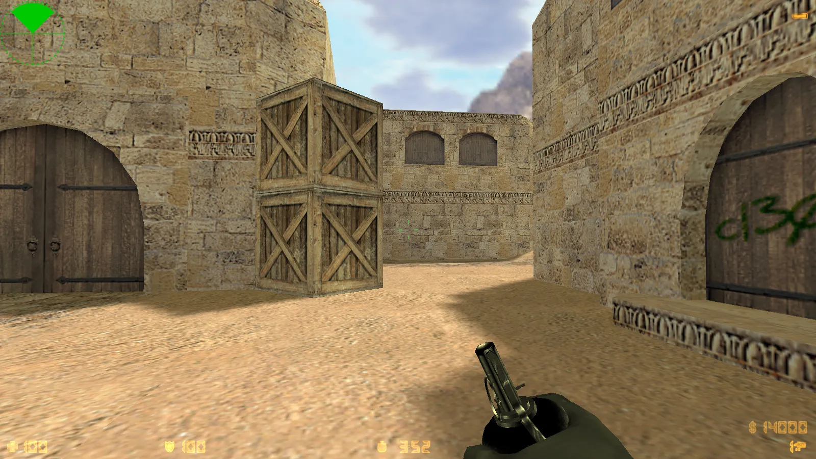 Скриншот  CS 1.6 Mayhem — сборка с 29 v_/p_/w_ оружием, черные рукава, перчатки и оптимизированный конфиг